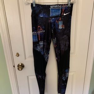 Women’s Nike running leggings. Smoke free home